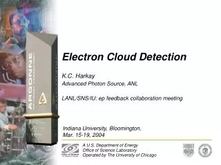 Electron Cloud Detection