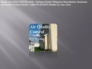 radon ann arbor (734) 971-0446 - michigan radon mitigation