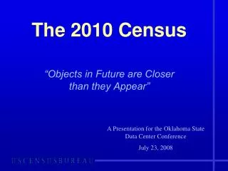 The 2010 Census