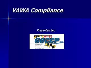 VAWA Compliance