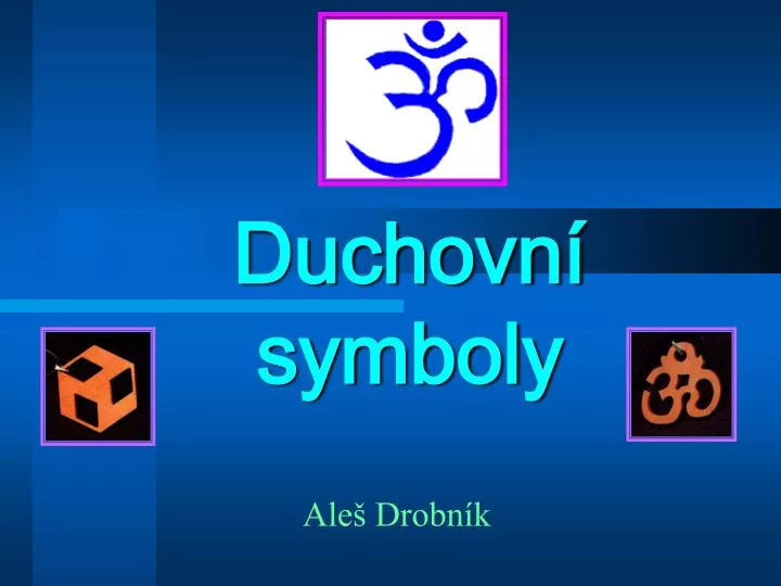 duchovn symboly