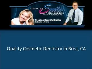 Designed Smiles - Orange County Cosmetic Dentist