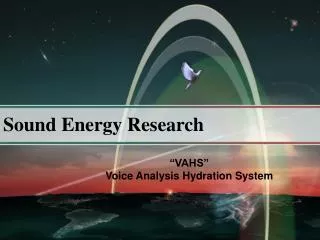 Sound Energy Research