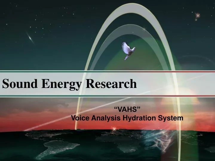 sound energy research