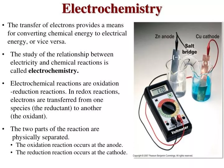 electrochemistry