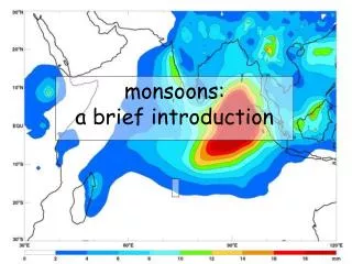 monsoons: a brief introduction