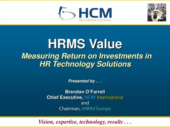 hrms value measuring return on investments in hr technology solutions