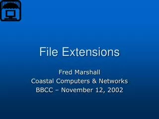 File Extensions