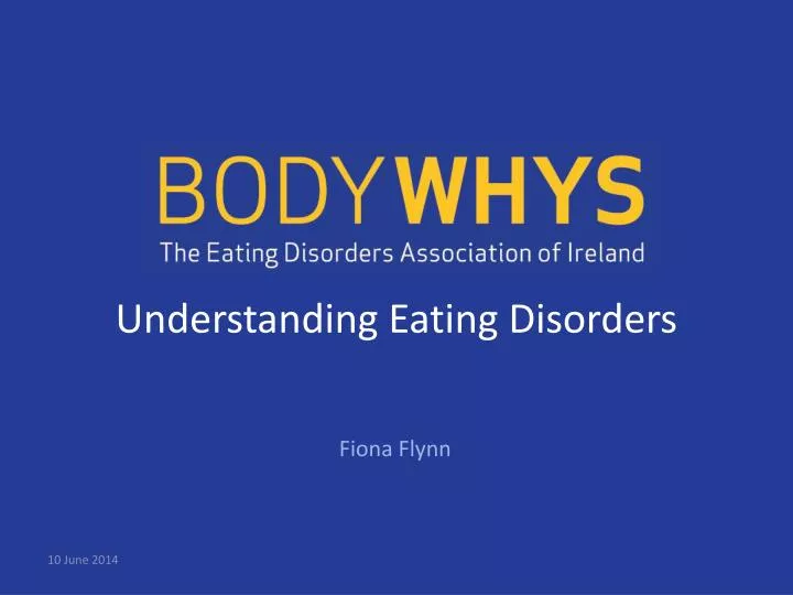 understanding eating disorders