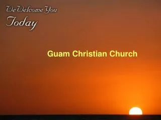 Guam Christian Church