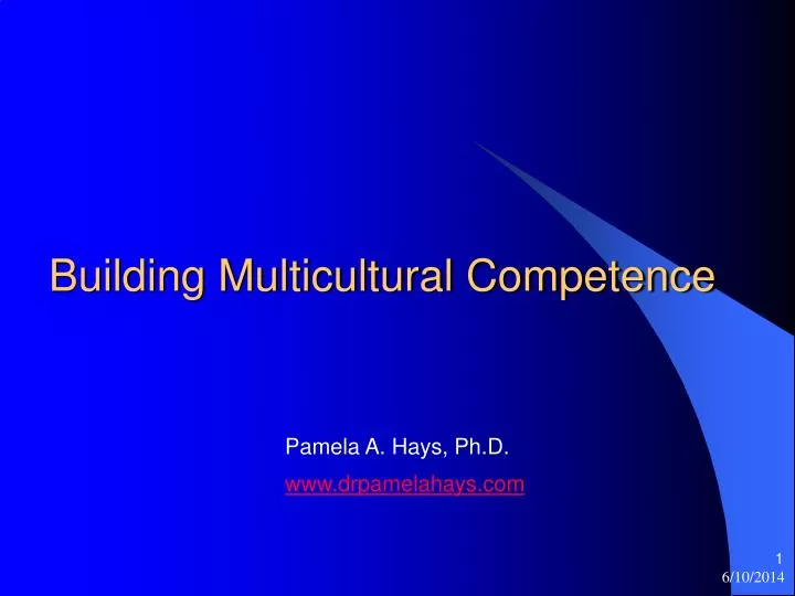 building multicultural competence
