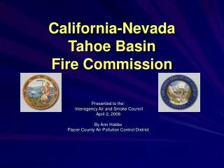 California-Nevada Tahoe Basin Fire Commission