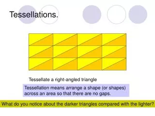 Tessellations.