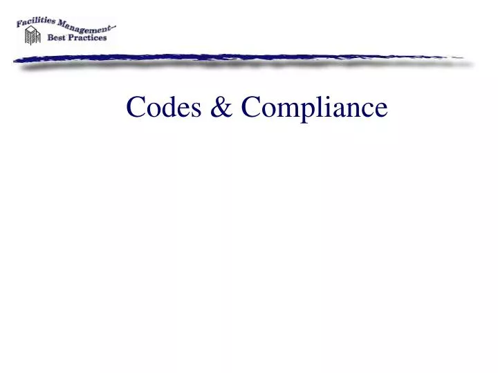 codes compliance