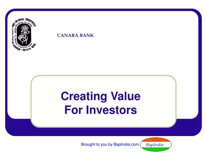 canara bank