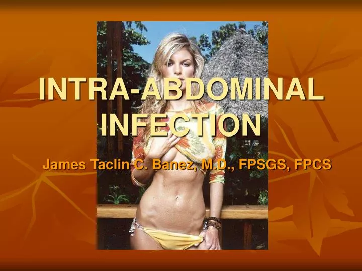 intra abdominal infection