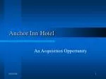 Anchor Inn Hotel