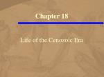 Life of the Cenozoic Era - slide 1