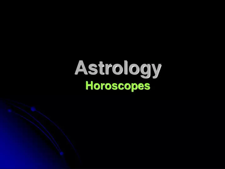 astrology horoscopes
