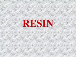 RESIN