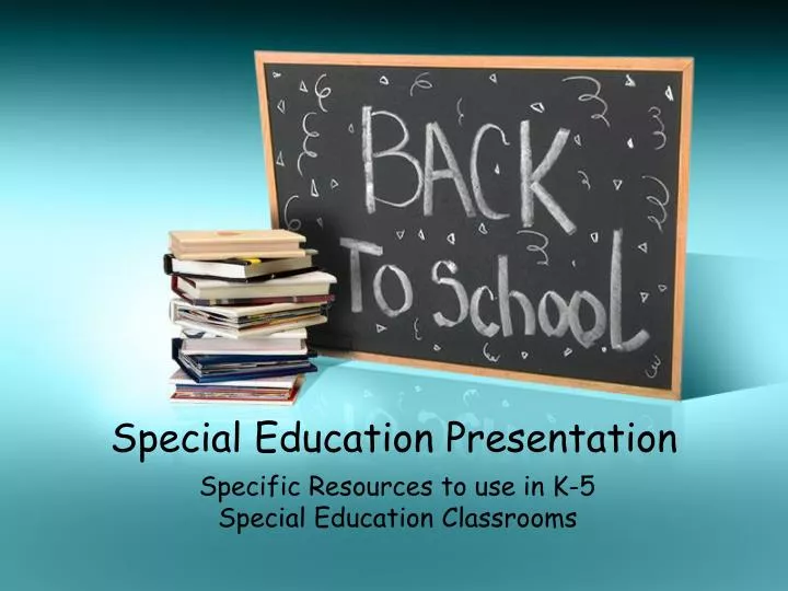 special education presentation