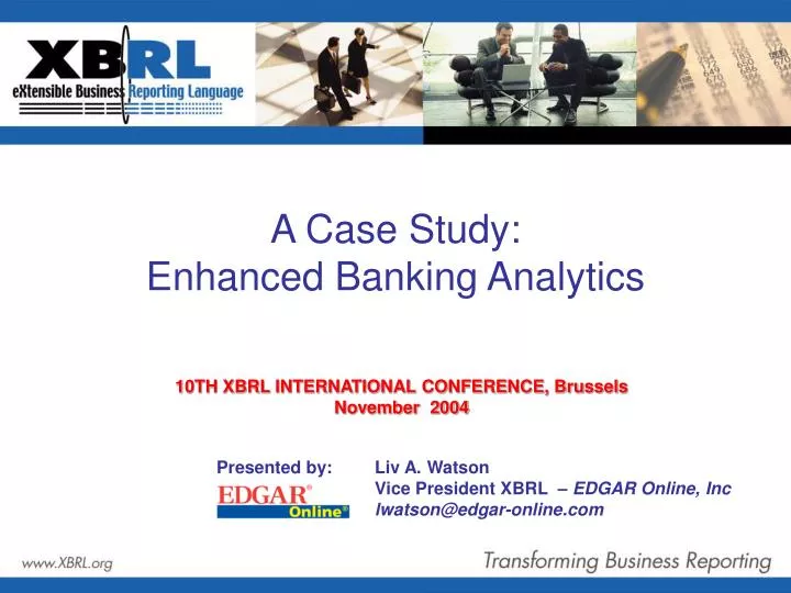 a case study enhanced banking analytics