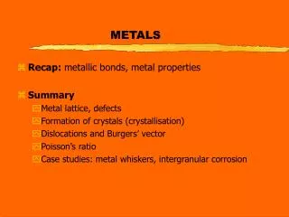 METALS