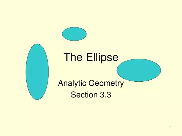 the ellipse