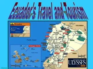 Ecuador's Travel and Tourism