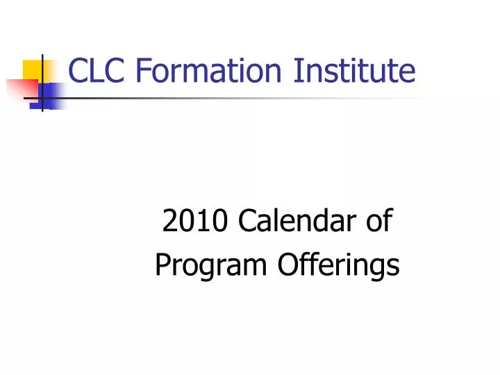 clc formation institute