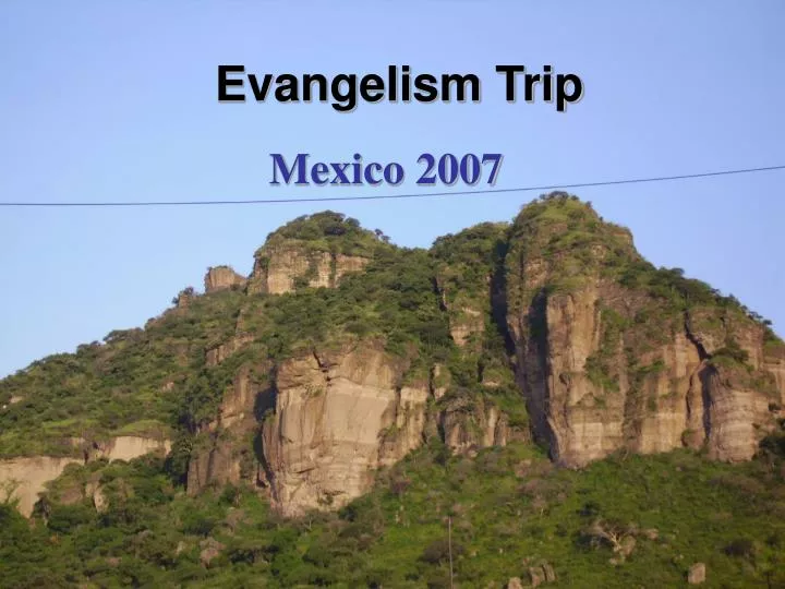 evangelism trip