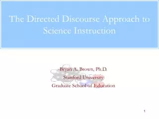 The Directed Discourse Approach to Science Instruction