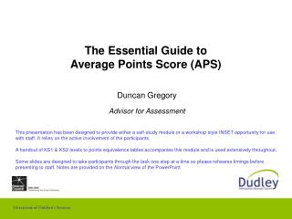 The Essential Guide to Average Points Score (APS)