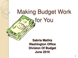 Making Budget Work for You