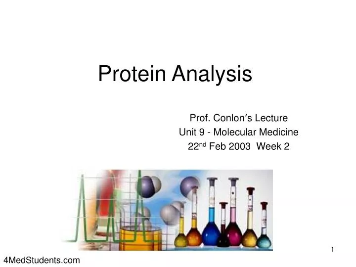 protein analysis