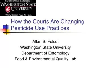 How the Courts Are Changing Pesticide Use Practices