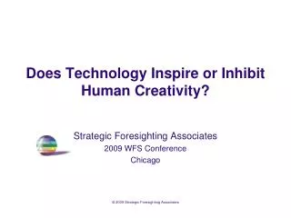 Does Technology Inspire or Inhibit Human Creativity?