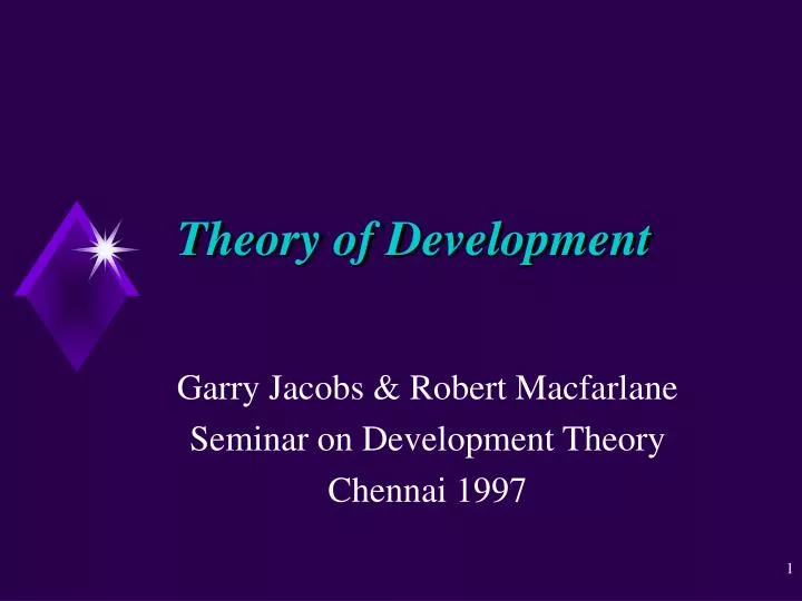 theory of development