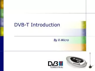 DVB-T Introduction