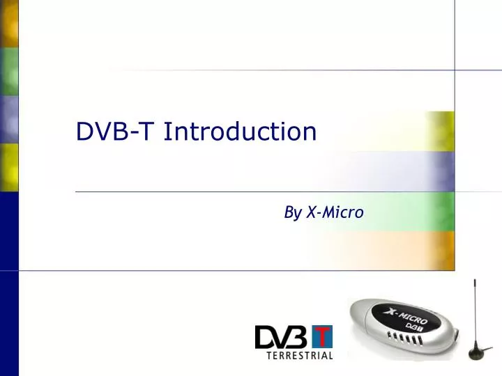 dvb t introduction