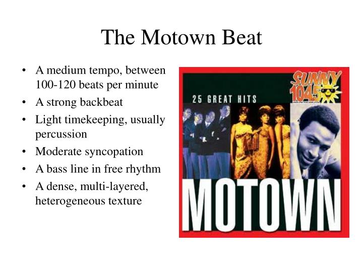 the motown beat