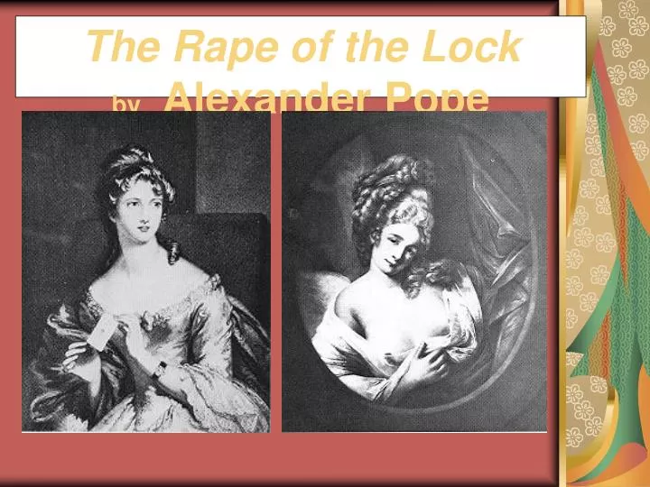 the rape of the lock by alexander pope