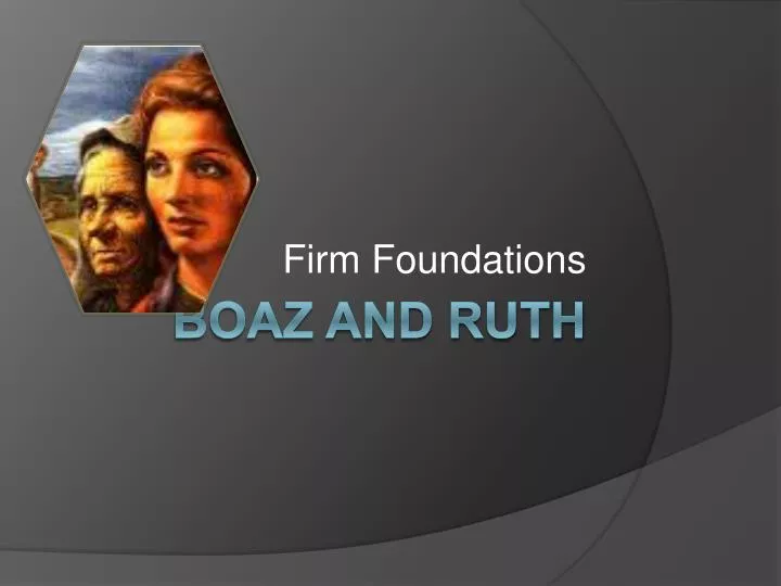 firm foundations