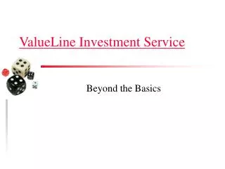 ValueLine Investment Service