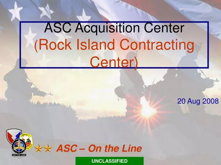 asc acquisition center rock island contracting center