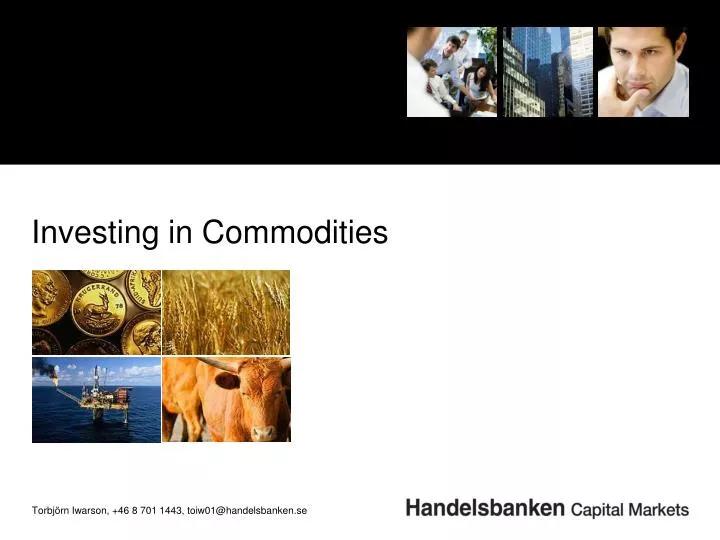 investing in commodities