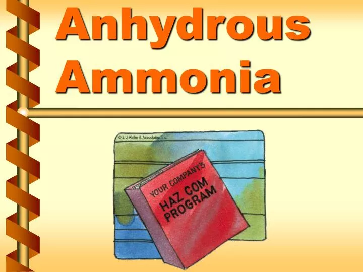 anhydrous ammonia