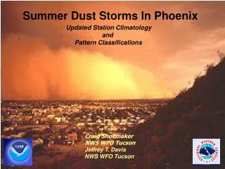 Summer Dust Storms In Phoenix