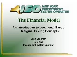 The Financial Model