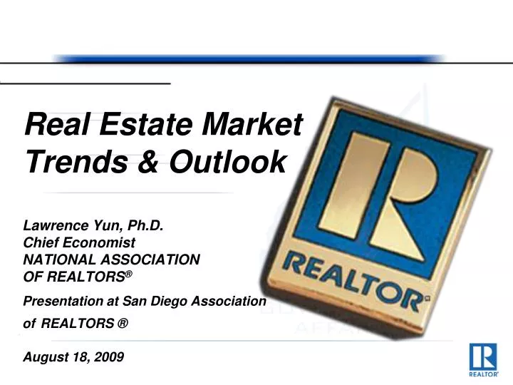 real estate market trends outlook